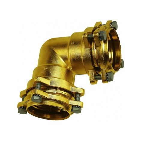 Codo doble FITTINGS LATÓN - ARCO Medidas: 90 mm