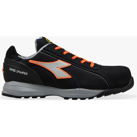 Chaussures de sécurité basse Glove MDS low S3 HRO SRC noir/orange pointure 46 - Diadora Utility