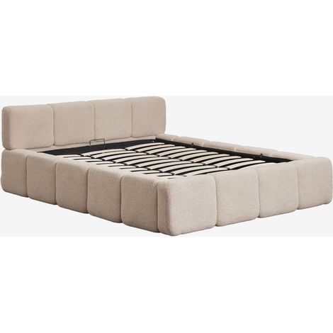 Cama con canapé abatible tapizada Jolcem SKLUM 180 x 200 cm (1/5)