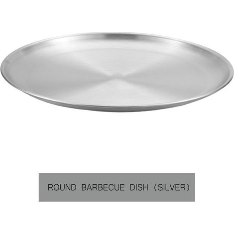 Plaque À Pizza Ronde - Acier Inoxydable 304 - Pour Four - Pâtisserie Et Cuisson Polyvalente - Lot De 1 (1/5)