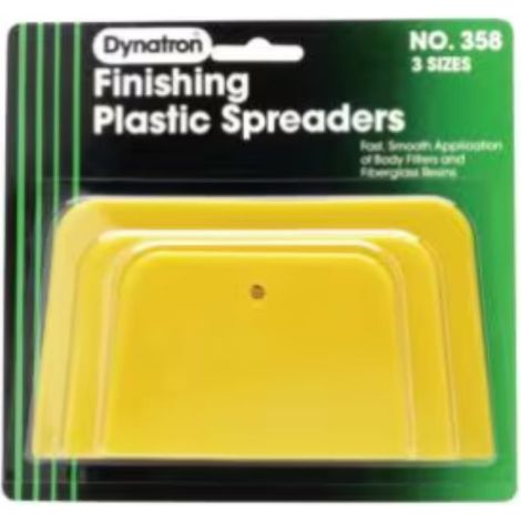 Pack de 3 spatules Dynatron Jaune 70 x 125mm S00358