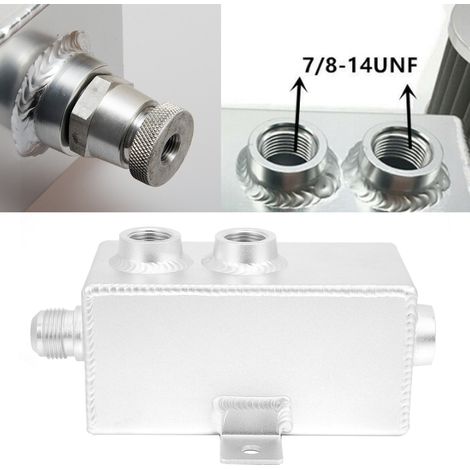 Réservoir/collecteur d'huile pour pièces automobiles (avec reniflard, filtre et robinet de vidange) - Universel (1/5)