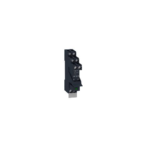 Relè RSB pre-montato con base-2NC/NO 8A 12VDC completo di diodo - RSB2A080JDPV