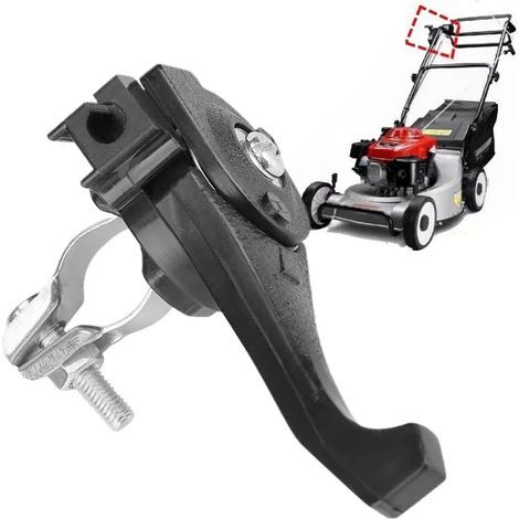 Poignée d'accélérateur pour tondeuse à gazon, compatible avec guidons de 23 à 27 mm, accessoires et pièces détachées pour outils de jardin.