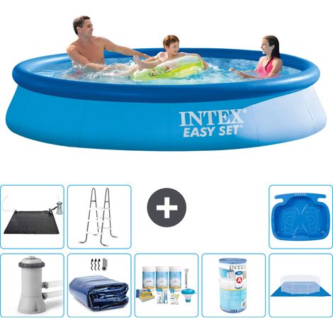 Intex Piscine Easy Set Ronde - 366x76 cm - 9-pièces S41040 (1/5)