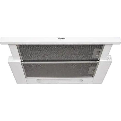 Hotte télescopique Whirlpool AKR 749/1 WH, 304 m³/h, 3 vitesses