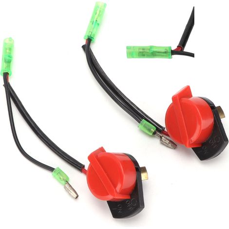 2 interrupteurs marche/arrêt moteur 36100-ZE1-015 de remplacement pour Honda GX160 GX200 GX240 ED1000 EZ1400 (1/5)