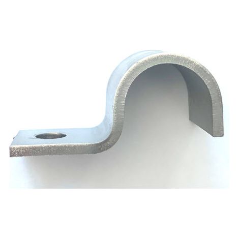 Heavy Duty Half Saddle / P Clamp - 49 MM - Galvanised Mild Steel