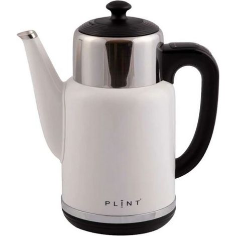 Kettles - Stainless Steel/Plastics - L15 x W22 x H27 cm - White