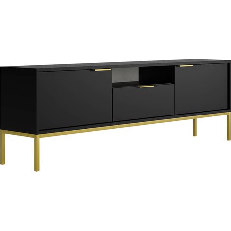 Mueble TV 175 cm Seattle Negro (1/5)