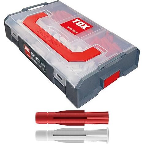 TOX L-BOXX Mini Chevilles universelles Allround Tri+Trika Assortiment de 200 pièces (1/5)