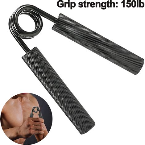 Grip Strengthener - Spring Steel Hand Gripper - 100 Lb or 150 Lb Resistance - Fitness Training and Rehabilitation - 1 Piece (1/5)