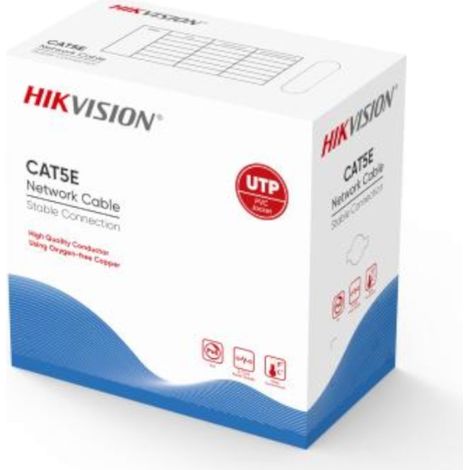 Hikvision Matassa Cavo Lan 305m CAT5E UTP Network Cable Rame DS-1LN5E-S