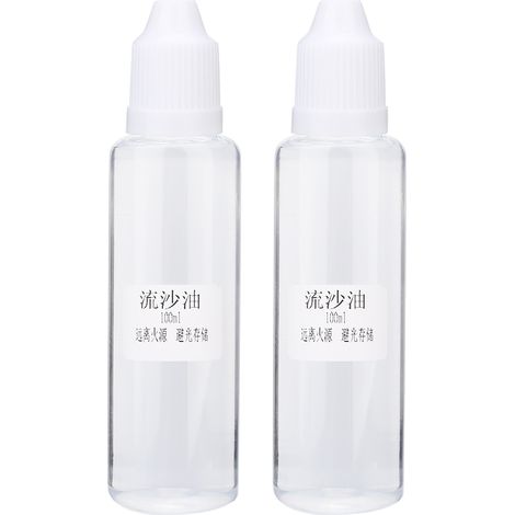 2 Flaschen Treibsandöl, farblos, für Schmuckwerkzeuge und Handyhüllen, 100 ml (1/5)