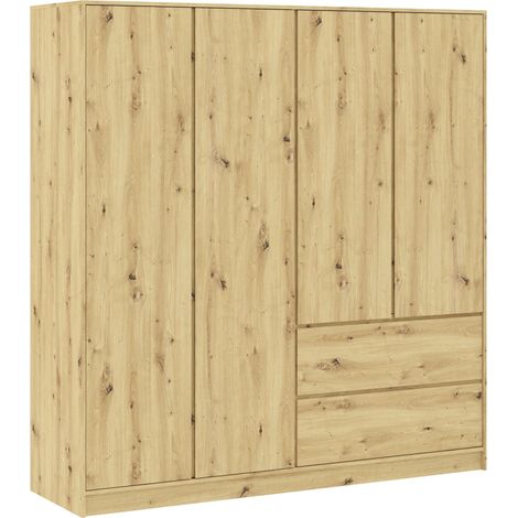 Mömax Kleiderschrank Basit Eiche Artisan (1/5)