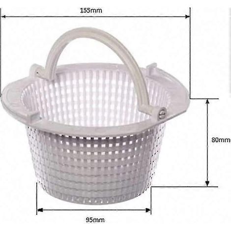 Pièces de rechange pour paniers de filtres d'écumoire de piscine, adaptées aux piscines enterrées, paniers de filtre de piscine. (1/3)