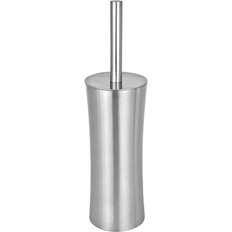 Portascopino WC in acciaio inox satinato Lunar (1/3)