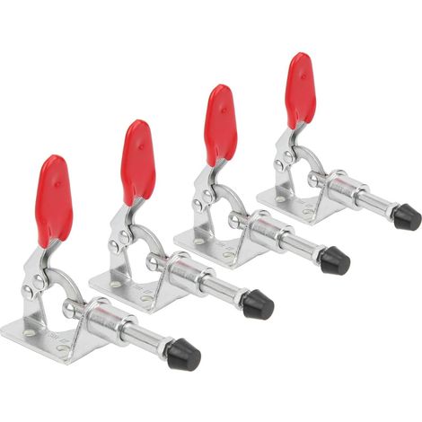 Pince à Bascule pour le Travail du Bois Pince Push-pull en Fer galvanisé 45 Kg Charge 190 Ouverture de la Poignée Ensemble de 4 Pièces pour le Soudage Assemblage électronique Travail du Bois (1/5)