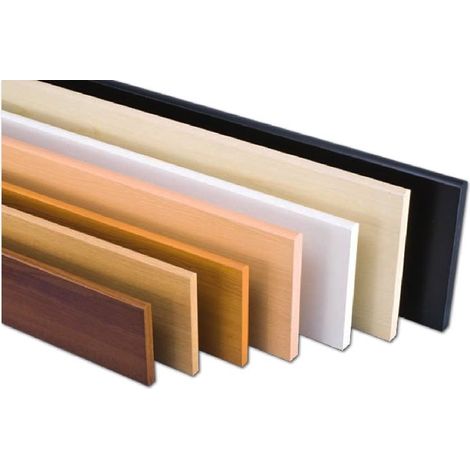 Mensola Ripiano Melaminico 100X25 cm spessore 25 mm colore Bianco