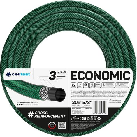 Tuyau d'arrosage CellFast économique 5/8" 20 m (1/4)