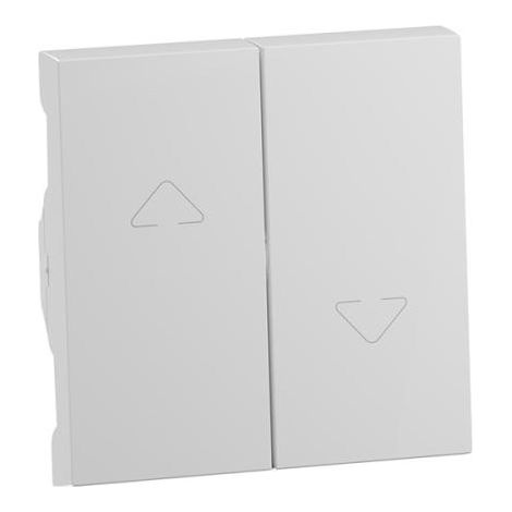 LEGRAND, SEANO BASCULE POUR INTERRUPTEUR ET BOUTON DE VOLETS ROULANTS/STORES AVEC COMMANDE À 2 TOUCHES, COULEUR : ULTRA BLANC 76