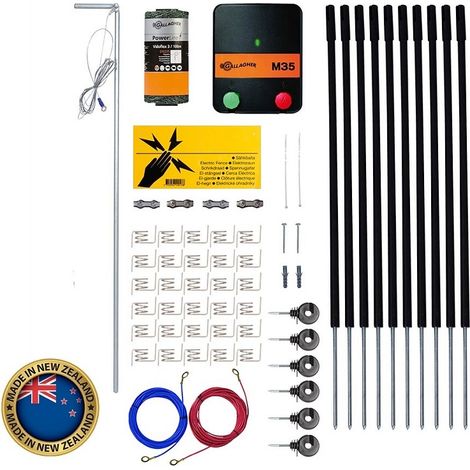 Kit Recinzioni Elettriche per Stagno e Giardino 50 cm con Elettrificatore M35 da 230V GALLAGHER (1/3)