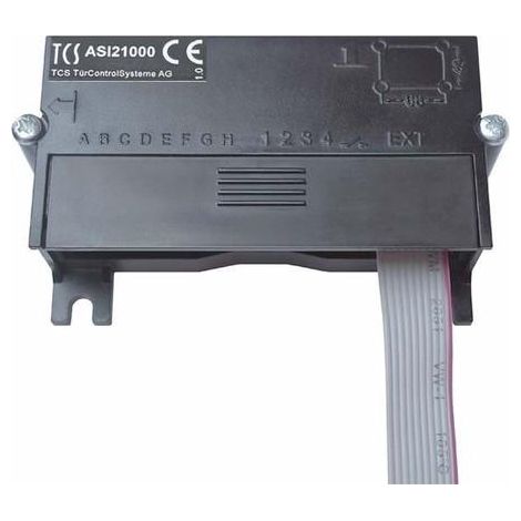 Interfono de puerta robusto TCS multi-botón 10x5x13 cm