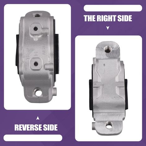 Available in one color only: silver and black. Materials: metal and plastic. Adhesive for engine/gearbox mount. (1/5)