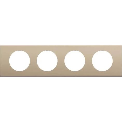 Placca interruttore Legrand cp2104 alluminio 89 percento 32,3 cm