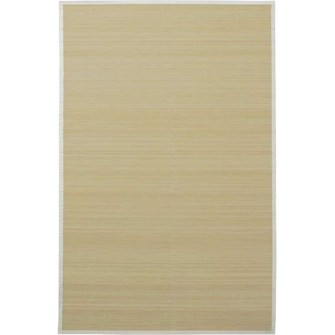 Maison Exclusive - Teppich Bambus 100 x 160 cm Natur (1/5)