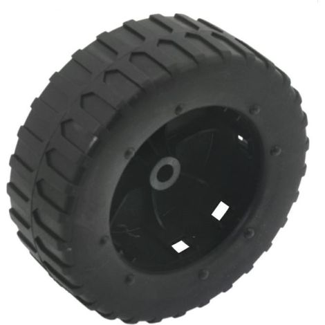 Diámetro de la rueda delantera 128 mm HUSQVARNA MEP 635E FLYMO RE330 Pasador de 8 mm