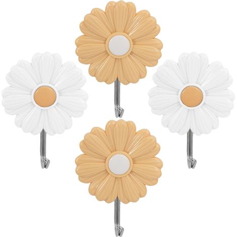 muraux décoratifs OUNONA lot de 4 crochets autocollants en (1/5)