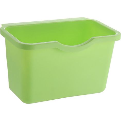 Poubelle suspendue Green modèle compact grande capacité pour cuisine/salle de bain, construction durable en plastique, poids 95g (1/5)