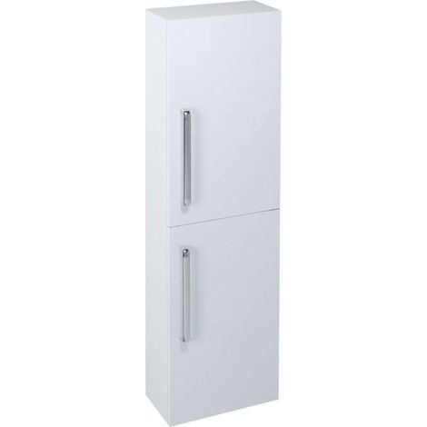 Sapho Theia - Schrank 40x140x20 cm, 2 Türen, weiß TH400-3030