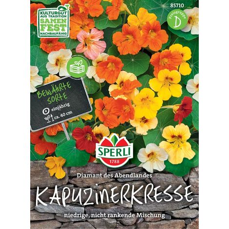 Sperli Kapuzinerkresse Diamant des Abendlandes - Blumensamen (1/2)