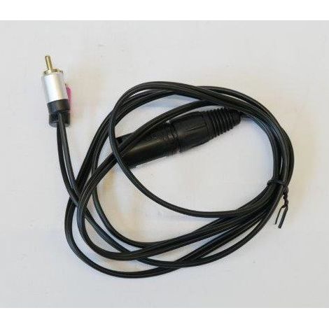 Cordon de liaison 1.2m XLR mâle + 2 x RCA mono-stereo Bouyer