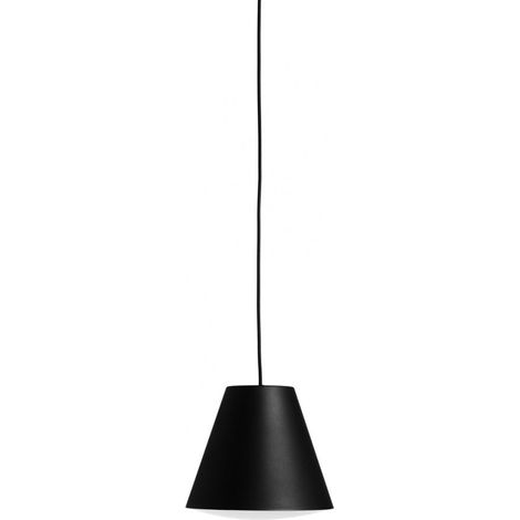 Lámpara Colgante Estilo Nórdico Sinker S Hay Negro LED 10,5W 810Lm Blanco Cálido [HAY-4004751009000
