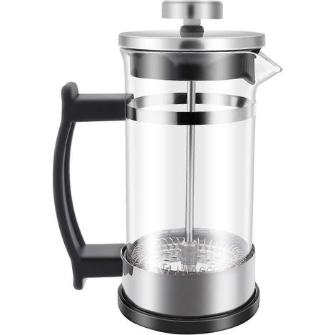 Cafetière pot acier inoxydable verre café pot cafetière à piston filtre pot thé machine adapté pour préparation thé