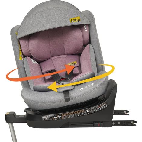 Seggiolino auto bambini 360° ISOFIX i-Size 40-150 cm reclinabile con cappottina MODENUIT (1/5)
