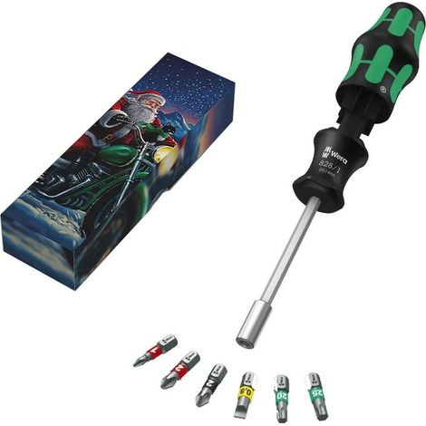 Destornillador WERA Set 1 Christmas 2025 (7 piezas) (1/3)