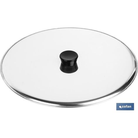 Coperchio per giradischi Tortilla modello Argan in acciaio inossidabile 26 cm