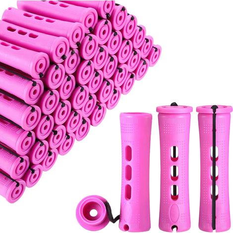 Kit per permanente dei capelli da 30 pezzi, di medie dimensioni, bigodini da 0,75 pollici, kit per permanente con bigodini per donne, per capelli naturali, lunghi e corti, strumenti per lo styling dei (1/5)