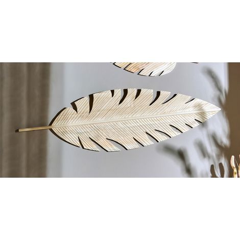Dekoratives gezacktes Blatt, 162 cm. 48 x 2 x 162 cm (1/3)