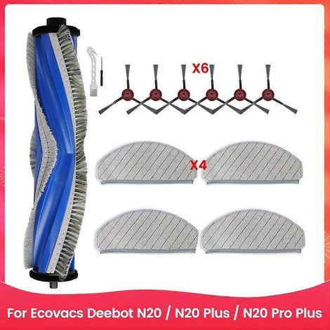 Pour aspirateur robot Ecovacs Deebot N20 / N20 Plus / N20 Pro Plus, pièces de rechange côté principal B (1/5)