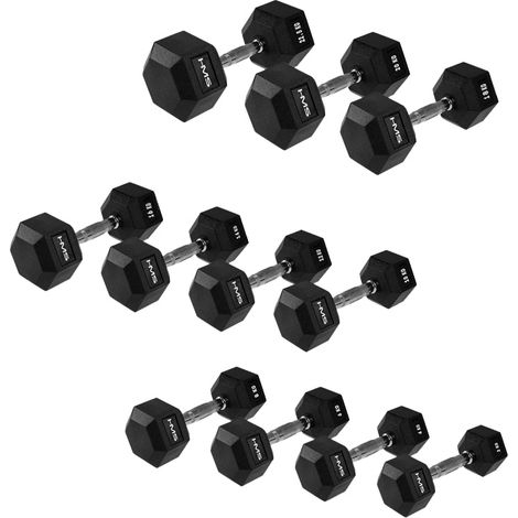 Hex Hantel 16 kg - Robustes Anti-Roll-Design