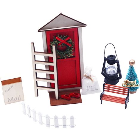 Ornement En Résine - Accessoire Pour Maison De Poupée Échelle 1:12 - Décoration De Scène Festive Et Jouet Éducatif - Lot De 10 Pièces (1/5)