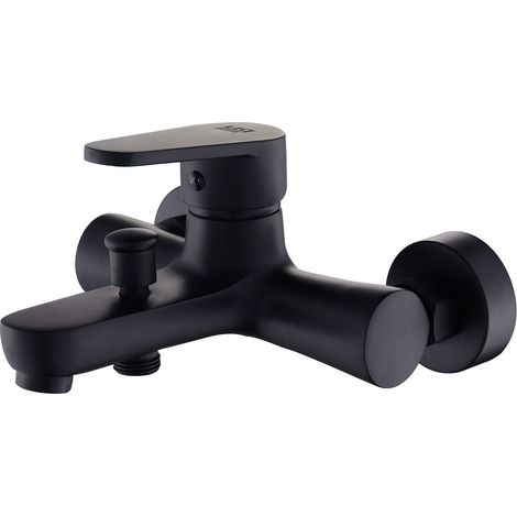 MONOMANDO BAÑO-DUCHA NEGRO