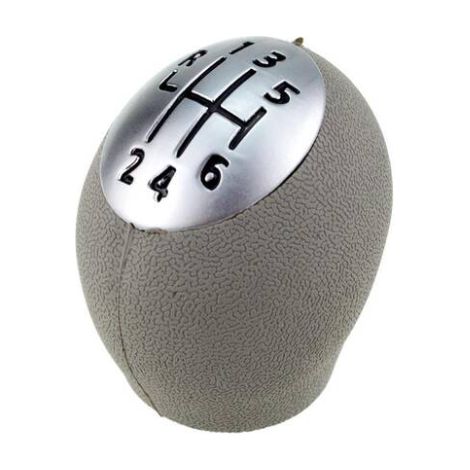 Pomello del cambio, grigio, per Renault Megane, Scenic, Laguna, Espace a 6 marce.