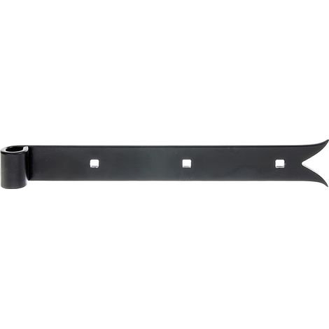 Bisagra de correa tipo cola de pez negra 300x35x14 mm alberts