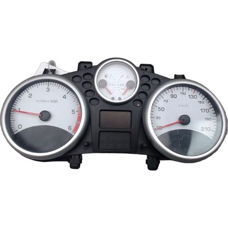 Bloc Compteurs PEUGEOT 206 + 2009-2013 [PRODUIT D'OCCASION]♻️6103hp (1/3)